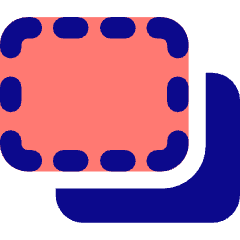 Align Back 2 Icon from Core Pop Set