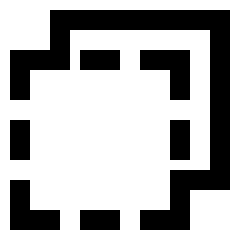 Align Back 2 Icon from Sharp Line Set