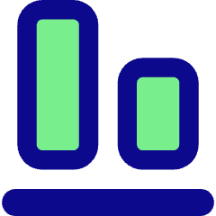 Align Bottom 1 Icon from Core Pop Set