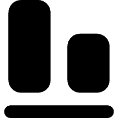 Align Bottom 1 Icon from Core Solid Set