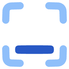 Align Bottom Frame Icon from Plump Flat Set