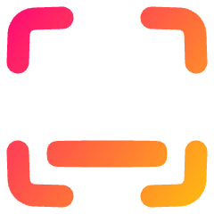 Align Bottom Frame Icon from Plump Gradient Set