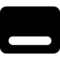 Align Bottom Horizontal Icon from Core Solid Set