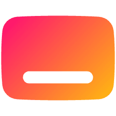 Align Bottom Horizontal Icon from Plump Gradient Set