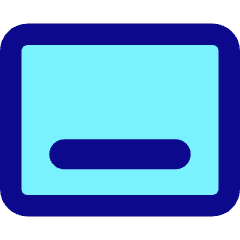 Align Bottom Horizontal Icon from Core Pop Set