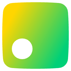 Align Bottom Left Circle Icon from Plump Gradient Set