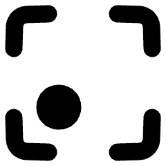 Align Bottom Left Frame Circle Icon from Plump Solid Set