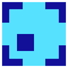 Align Bottom Left Frame Square Icon from Sharp Pop Set