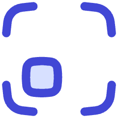 Align Bottom Left Frame Square Icon from Flex Duo Set