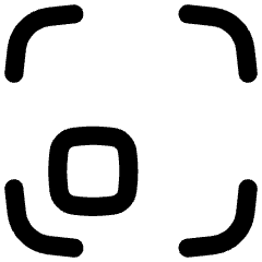 Align Bottom Left Frame Square Icon from Flex Line Set