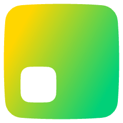 Align Bottom Left Square Icon from Plump Gradient Set