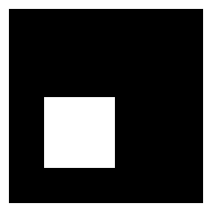 Align Bottom Left Square Icon from Sharp Solid Set