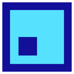 Align Bottom Left Square Icon from Sharp Pop Set