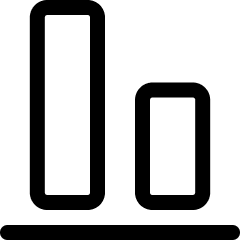 Align Bottom Icon from Ultimate Regular Set