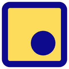 Align Bottom Right Circle Icon from Core Pop Set