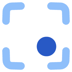 Align Bottom Right Frame Circle Icon from Plump Flat Set