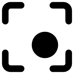Align Bottom Right Frame Circle Icon from Core Remix Set