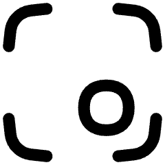 Align Bottom Right Frame Circle Icon from Flex Line Set