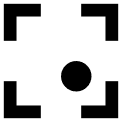 Align Bottom Right Frame Circle Icon from Sharp Remix Set