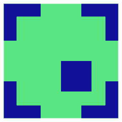 Align Bottom Right Frame Square Icon from Sharp Pop Set