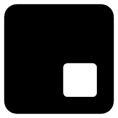 Align Bottom Right Square Icon from Core Solid Set