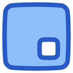 Align Bottom Right Square Icon from Plump Duo Set
