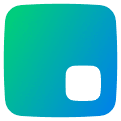 Align Bottom Right Square Icon from Plump Gradient Set