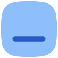 Align Bottom Square Icon from Flex Flat Set
