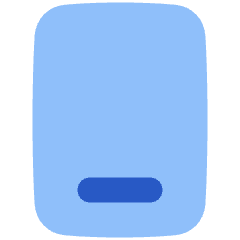 Align Bottom Vertical Icon from Plump Flat Set