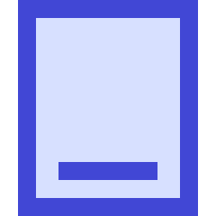Align Bottom Vertical Icon from Sharp Duo Set