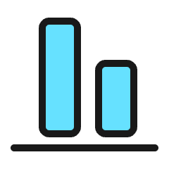 Align Bottom Icon from Ultimate Colors Set