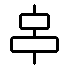 Align Center Icon from Ultimate Light Set