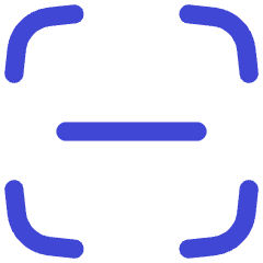 Align Center Horizontal Frame Icon from Flex Duo Set