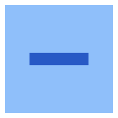 Align Center Horizontal Square Icon from Sharp Flat Set