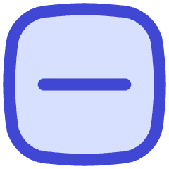 Align Center Horizontal Square Icon from Flex Duo Set