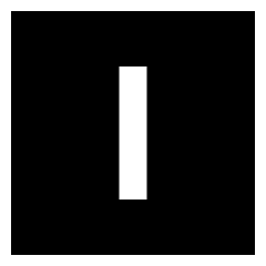 Align Center Vertical Square Icon from Sharp Solid Set