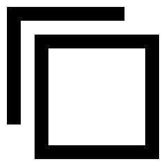 Align Front 1 Icon from Sharp Line Set