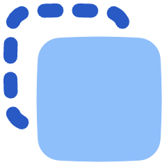 Align Front 1 Icon from Plump Flat Set