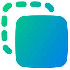 Align Front 1 Icon from Plump Gradient Set