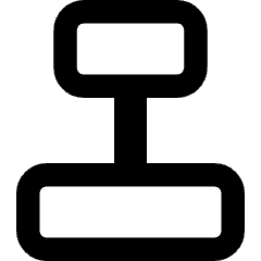 Align Horizontal Center 1 Icon from Core Remix Set