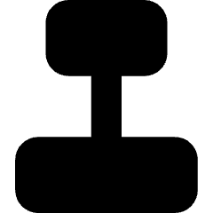 Align Horizontal Center 1 Icon from Core Solid Set