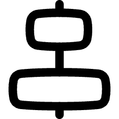 Align Horizontal Center 1 Icon from Flex Line Set