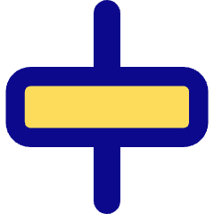 Align Horizontal Center 2 Icon from Core Pop Set