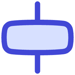 Align Horizontal Center 2 Icon from Flex Duo Set
