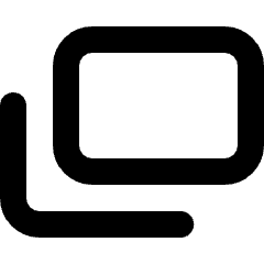 Align Layers 2 Icon from Micro Line Set