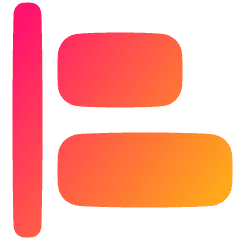 Align Left 1 Icon from Plump Gradient Set