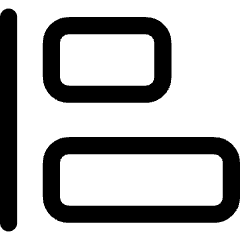 Align Left 1 Icon from Core Line Set