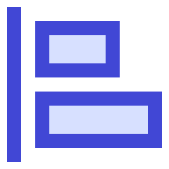 Align Left 1 Icon from Sharp Duo Set