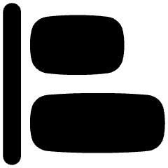 Align Left 1 Icon from Flex Solid Set