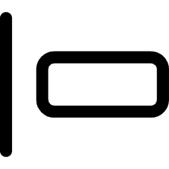 Align Left 2 Icon from Core Line Set